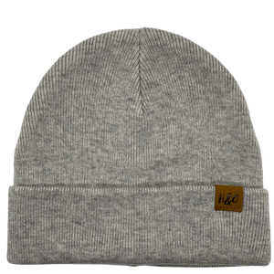 Merino Wool Beanie Dove Grey