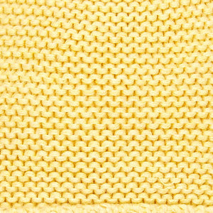 Close up knit yellow