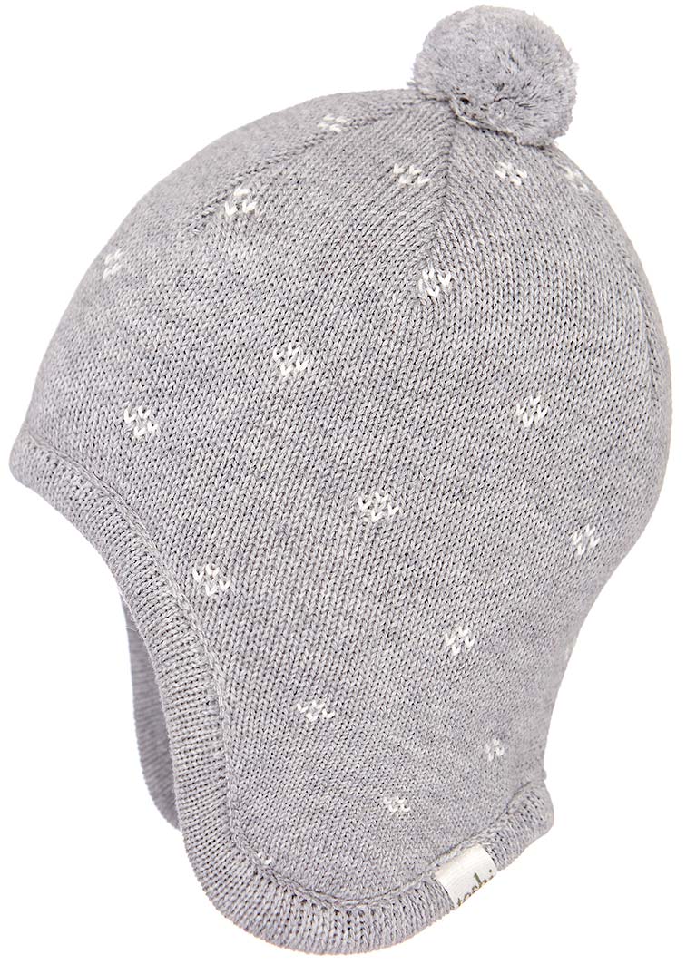 Organic Earmuff Beanie Jasper Ash