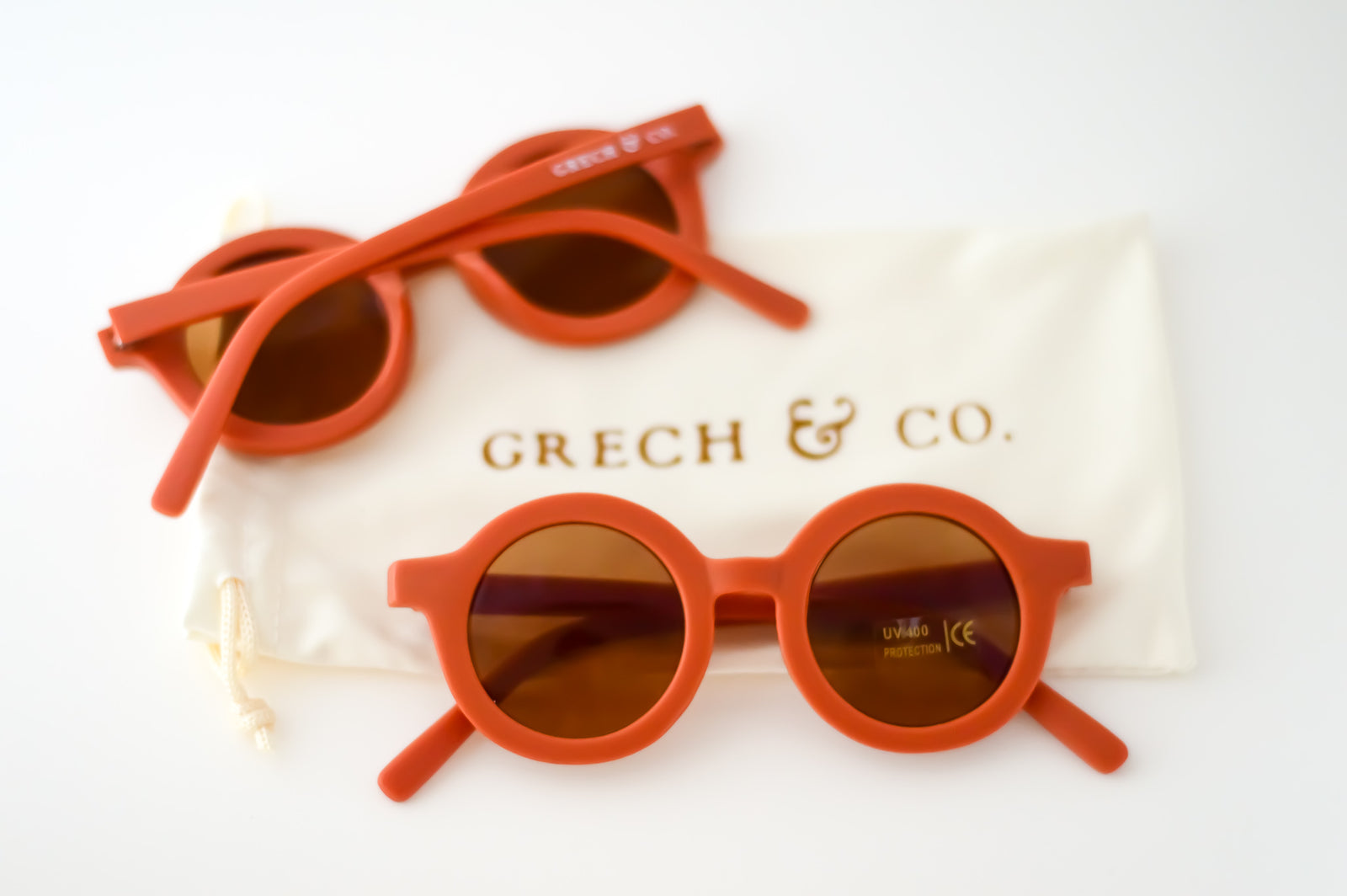 Sustainable Kids Sunglasses | Rust