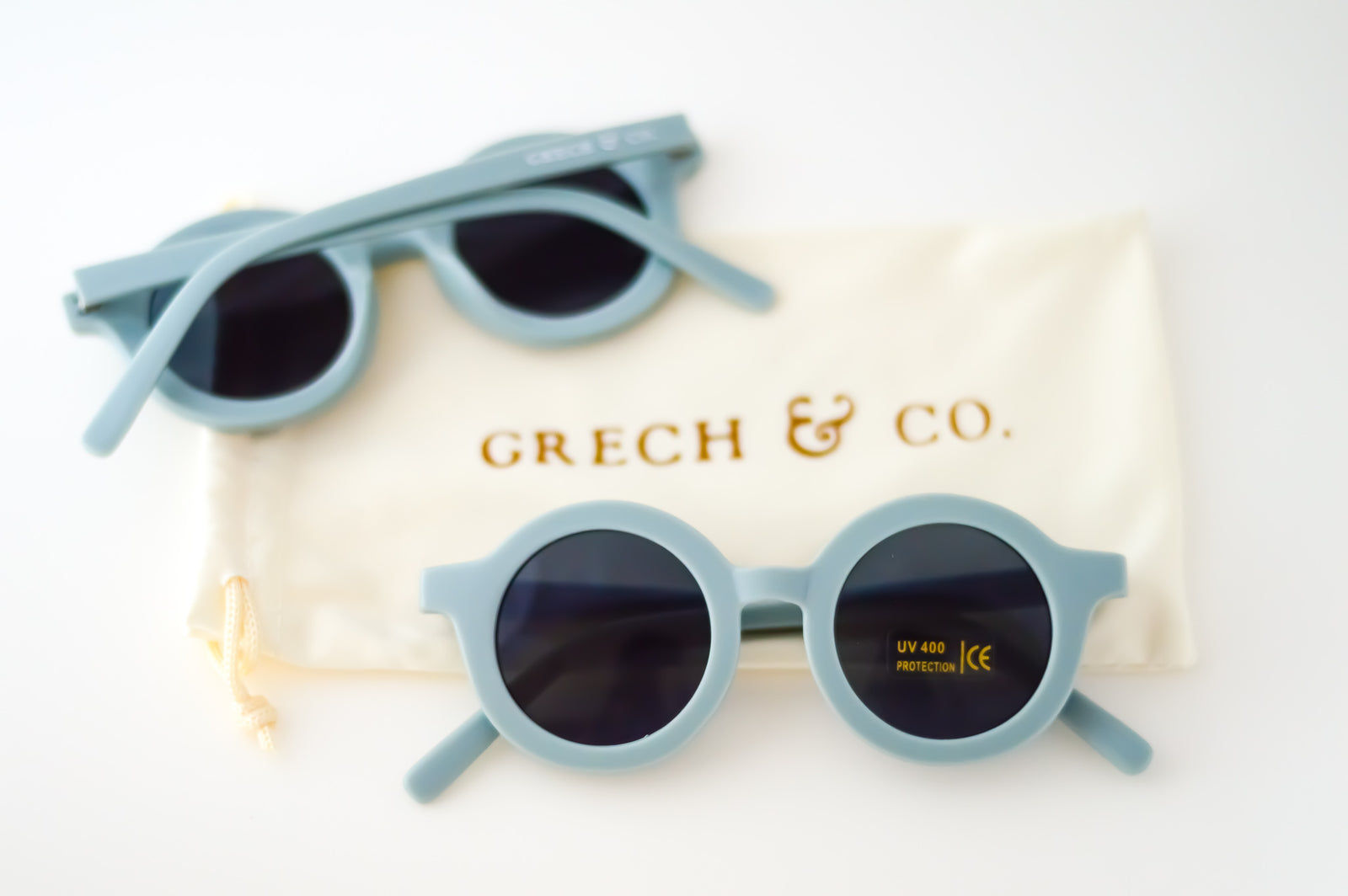 Sustainable Kids Sunglasses | Light Blue