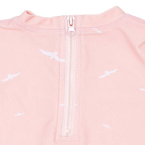 Swim Rashie Long Sleeve Palm Beach Zip