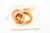 Sedona Teething Ring + Rattle | Golden